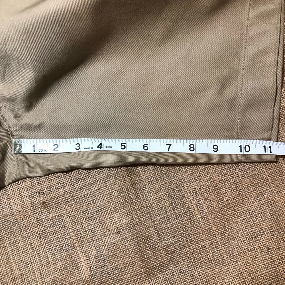 J. Crew Rivington Khaki Shorts sz 34